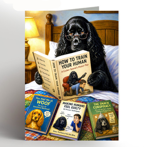 Funny cocker spaniel - cocker,