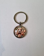 Cocker Spaniel Metal  Keyring