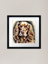 Cocker Spaniel Framed Art
