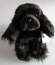 Black Cocker Spaniel 12" toy
