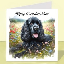 Personalised Cocker Spaniel