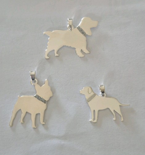Dog pendant for necklace - pendant,