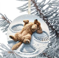 Cocker Spaniel Dog Hanging