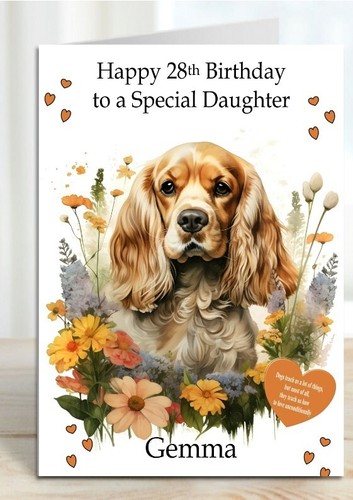 Personalised birthday card - birthday,