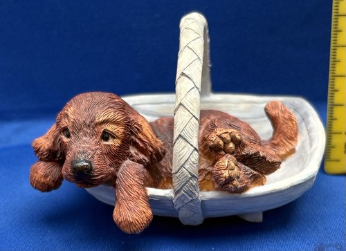 Puppy tails border - puppy, art
